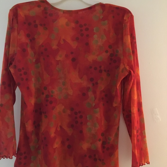 Kenny Dana Nylon Mesh Top - Picture 2 of 10